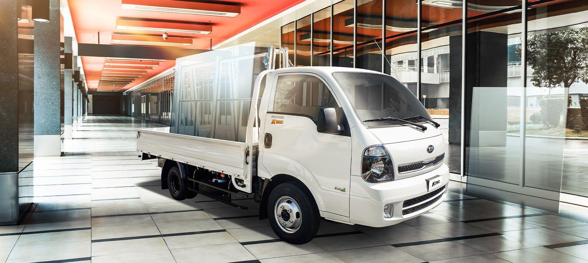 Xe tải chở kính Kia Frontier K250